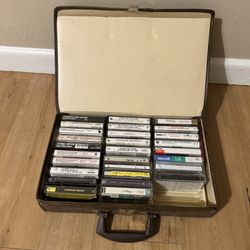Boxed Cassettes & Carrying Case