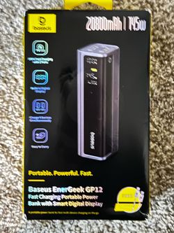 Baseus EnerGeek GP12 20800mAh 145W Power Bank