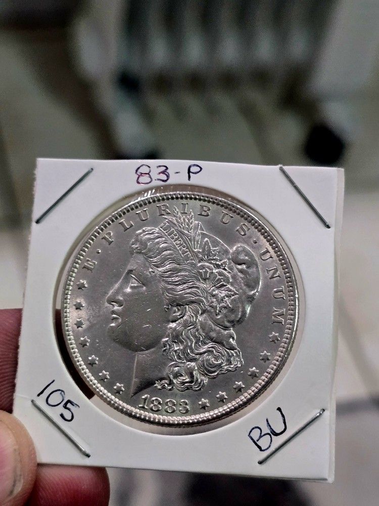 1883-P Morgan Silver Dollar BU