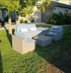 Outdoor patio furniture set mix match outdoor patio sofa set brand new patio furniture 🆕✅