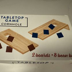 Finger Toss Cornhole Tabletop Game 