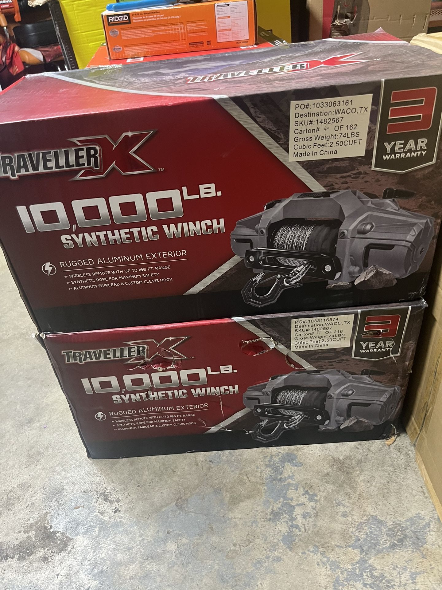 Heavy Duty Winch 