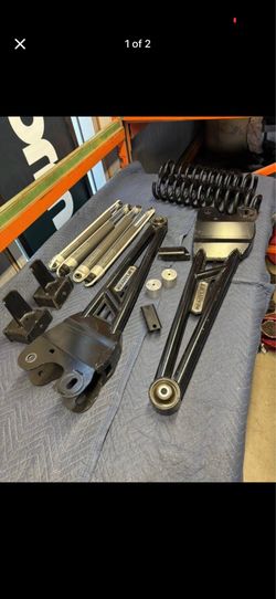 4" COIL SPRING LIFT KIT WITH FALCON SHOCKS AND RADIUS ARMS - 2023-2026 FORD SUPER DUTY F250/F350 4WD