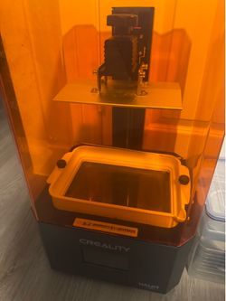 3d resin printer & wash and dry station.