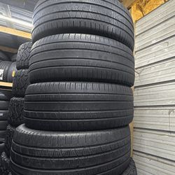 285 45 22 Pirelli Set of 4 Used