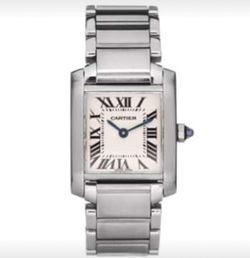20mm Cartier Stainless Steel Quartz Watch