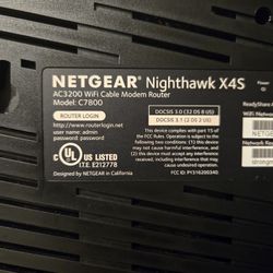 Nighthawk X4s