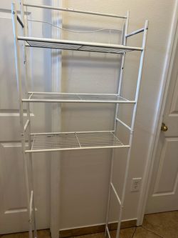 Over toilet storage rack