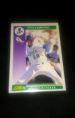 Royals baseball card