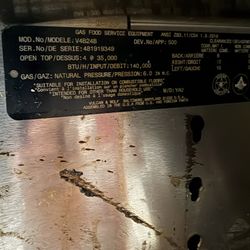 Commercial 4 Burner Stove Top