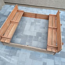 Sandbox foldout to bench