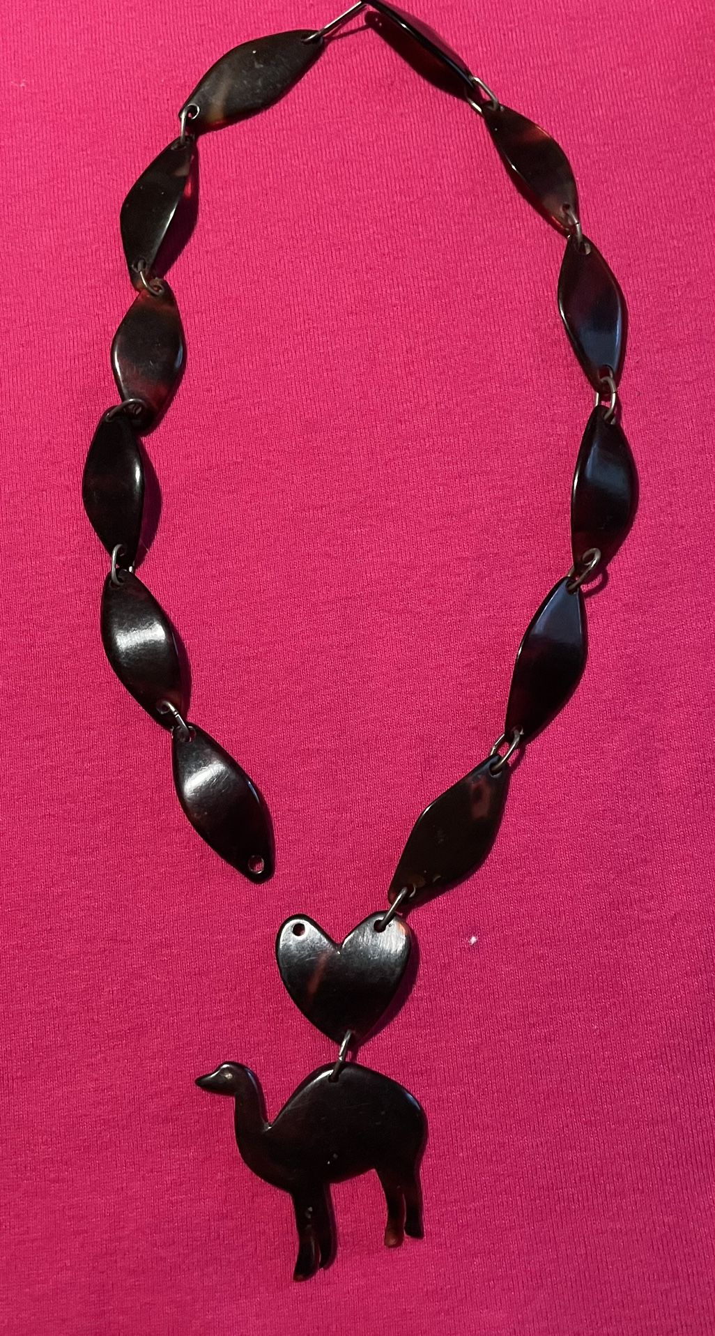 Unique Natural Tortoise Shell Necklace