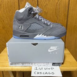 Nike Air Jordan 5 Retro Wolf Grey 2026 Authentic DD0587-002 Mens Size 10.5 NEW