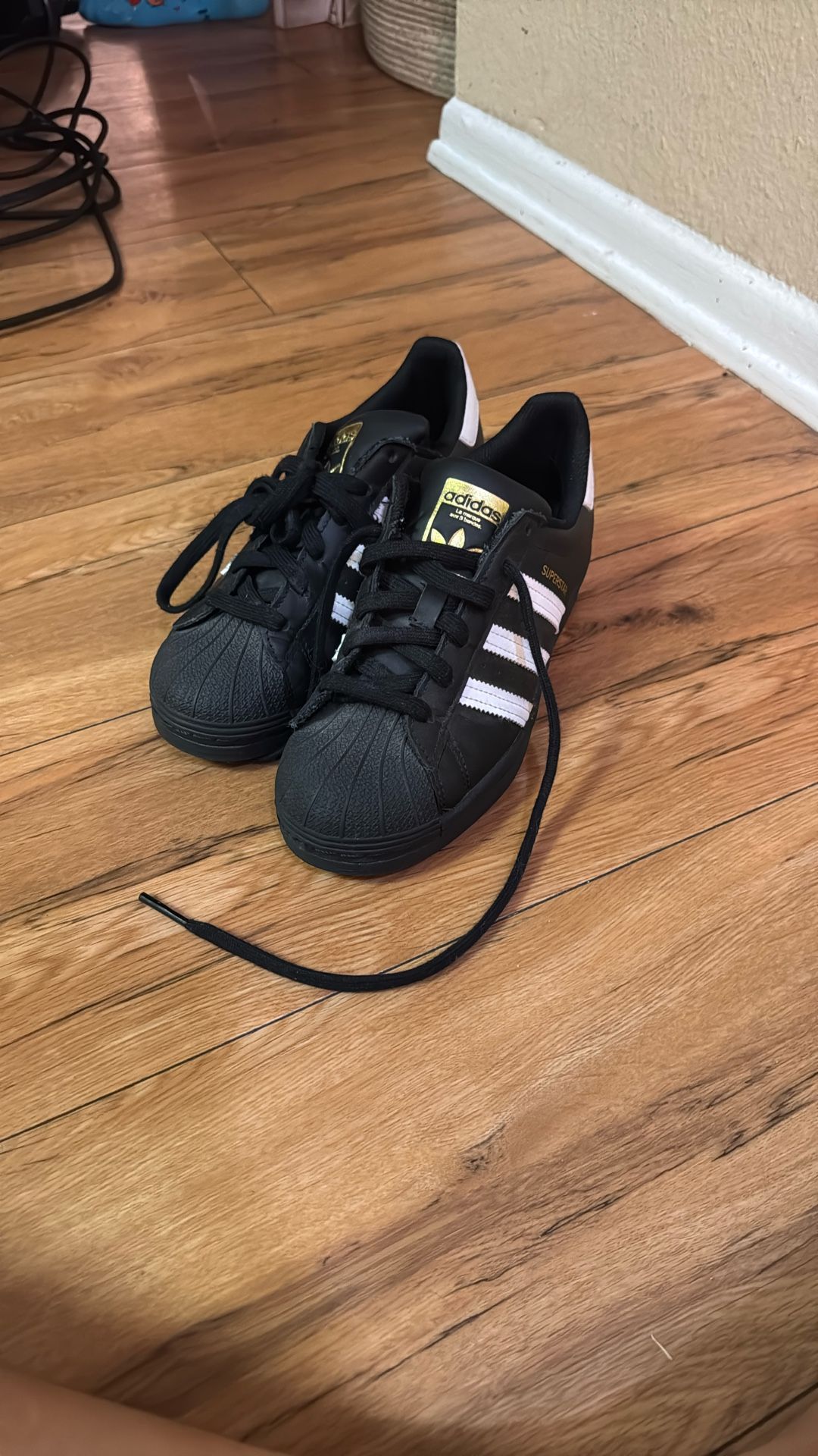 Adidas Superstars Size 4 1/2