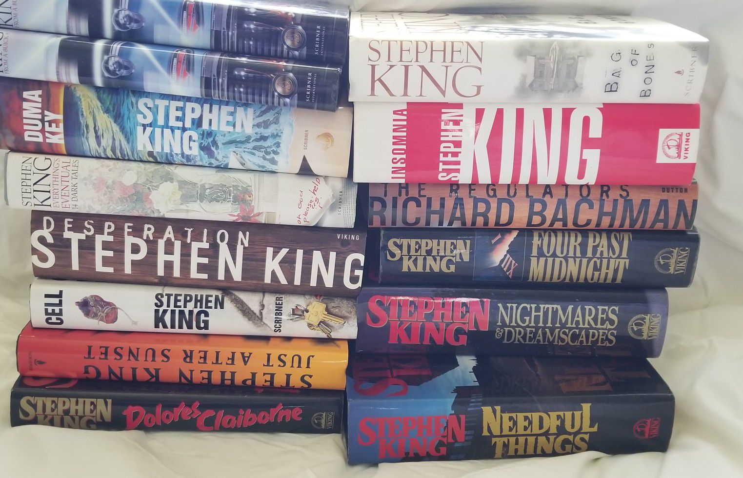 Stephen King Books Hard Cover qty 13