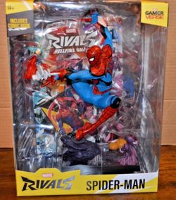 McFarlane Toys Marvel Rivals Spider-Man Figure 1:6th WV1 Comic Book Included NEW