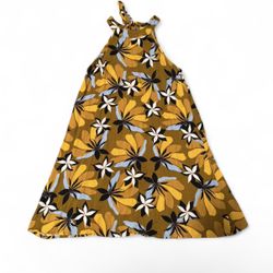Cassee’s Floral Halter Dress – Size Small