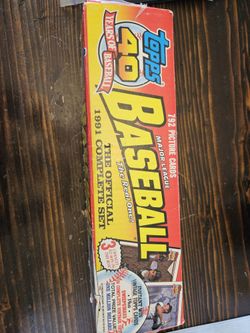 Topps 91 Complete Set