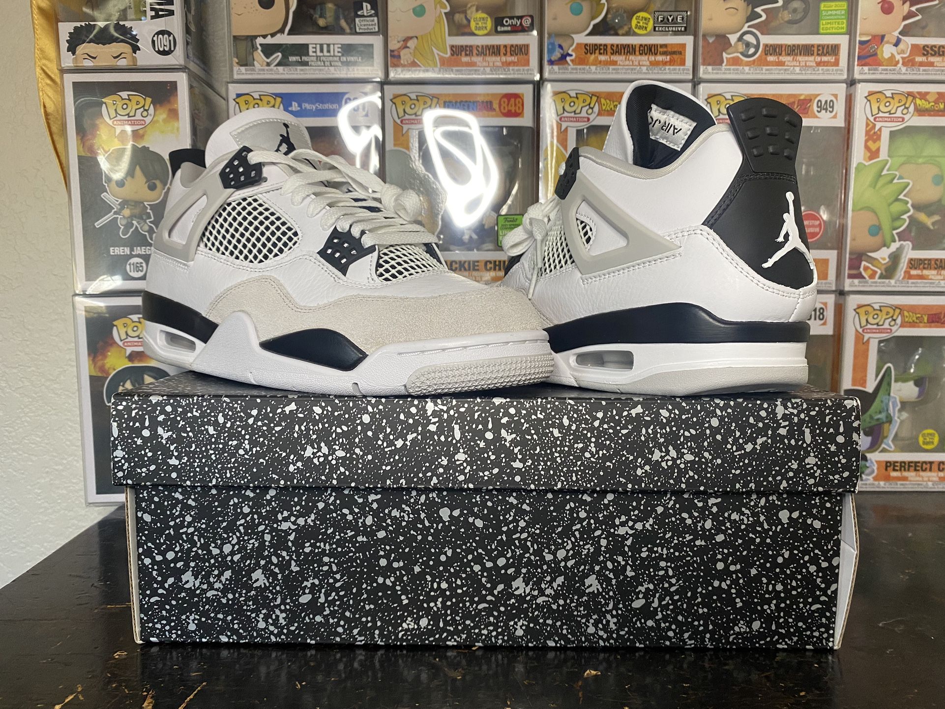 Jordan 4 Military Black