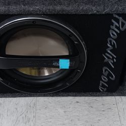 Phoenix Gold  Amp Sub Box