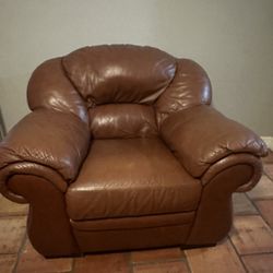 All Leather Lazy Boy  (over sized)