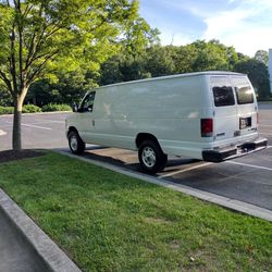 2012  Ford E350 Extended Extra Long Cargo Van