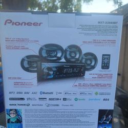 Pioneer Stereo and Speakers 