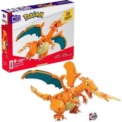 Mega Pokémon Charizard Building Set Brand New