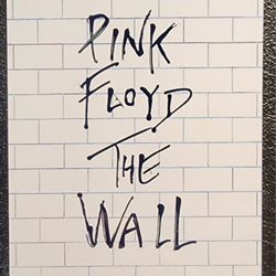 Pink Floyd The Wall Album Cover Metal Print 