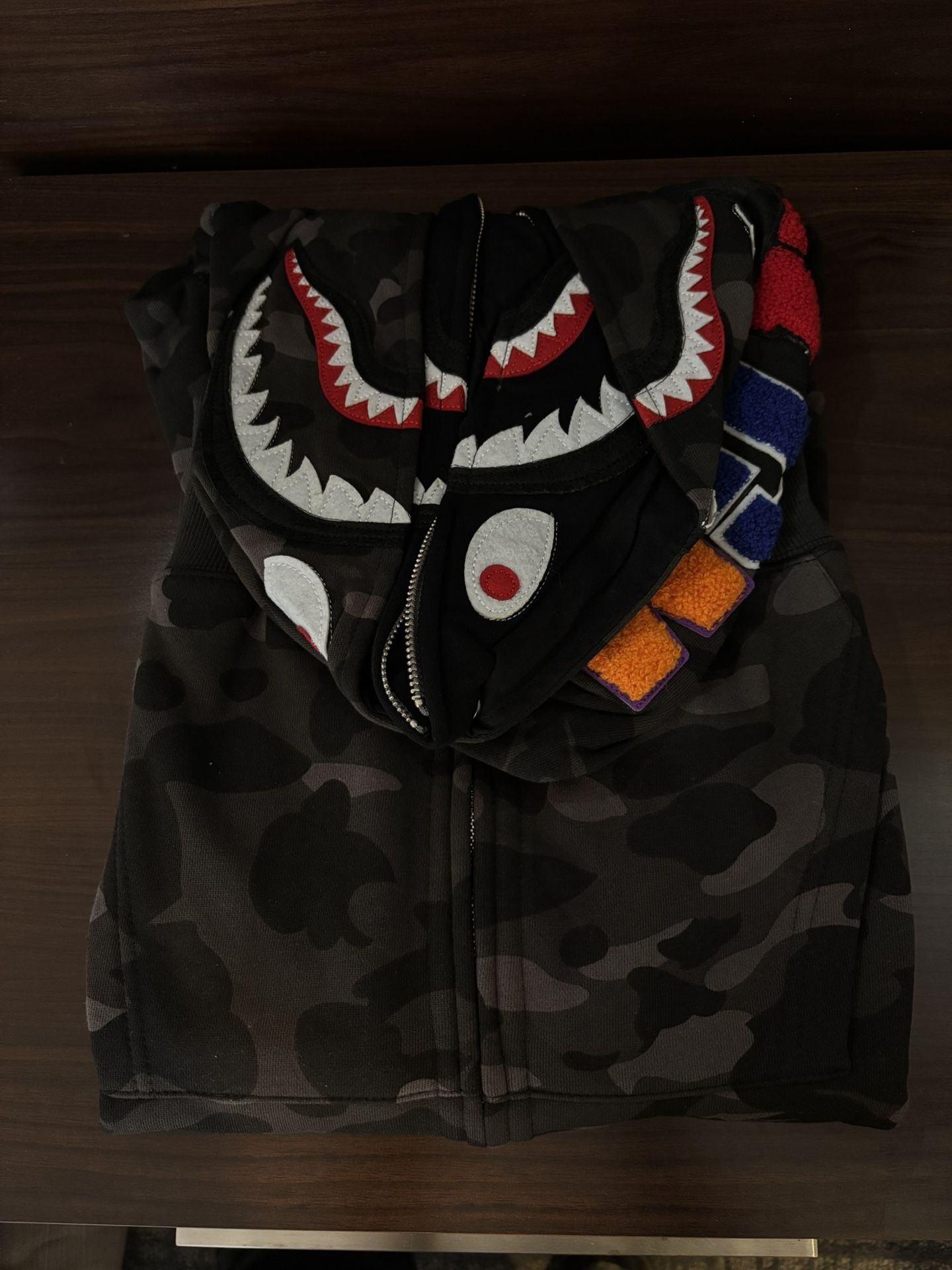 Grey/Black Bape Hoodie