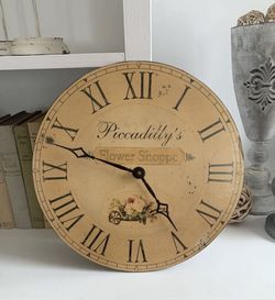 Vintage Wall Clock with Original Box