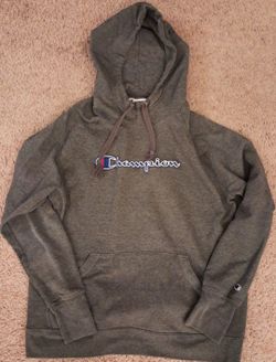Champion Hoodie, Very good condition. Size is Large. Gray with Champion logo