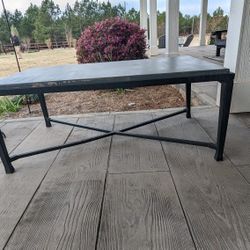 Outdoor Metal Coffee Table