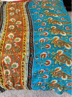 Women Chafoon printed Dopata big size.