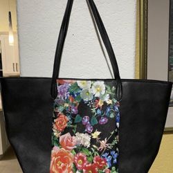 Steve  Madden Bag Handbag 90s Logo Floral Tote