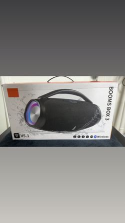 Booms Box 3 Wireless Bluetooth Speaker