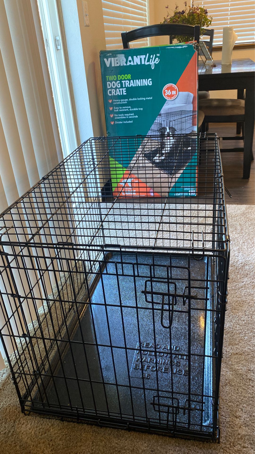 BRAND NEW DOG KENNEL/CRATE