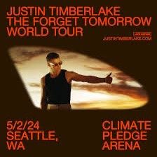 Justin Timberlake Tickets- Climate Pledge Arena, Seattle, WA