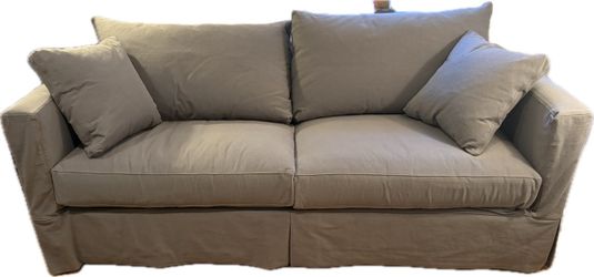 Crate & Barrel Willow 84” Queen Sleeper Sofa – Immaculate Condition