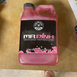 Chemical Guys Mr. Pink Foaming Car Wash Soap, High-Suds pH-Balanced Car Shampoo, Safe for Wax & Sealants, Works with Foam Cannons & Bucket Wash, Safe 