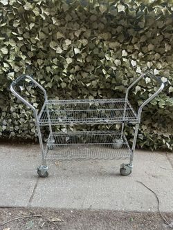 Uline Stainless Steel Wire Cart 