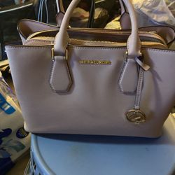 michael kors satchel purse medium Light Pink Tote Purse