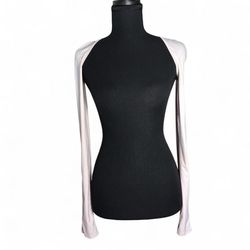 Lioness Baby Pink Long Sleeve Shrug Bolero womens Size Small