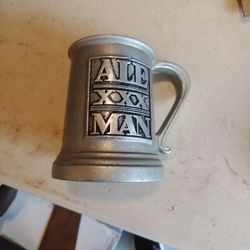Ale XXX Man Pewter Mug