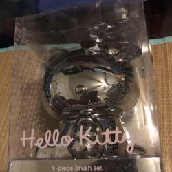 Hello Kitty Super Rare* Chrome Brush Set Exclusive  Sold Out  Limited 