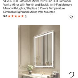LED Bathroom Mirror