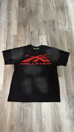Hellstar Sports Core Gel Logo T-Shirt ‘Black/Red’