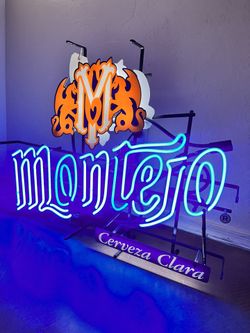 Montejo Cerveza Clara Neon Sign