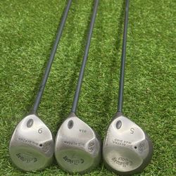 Callaway Big Bertha War Bird Fairway Wood Set 5-7-9 | RH | Graphite Shafts | Mixed Grips