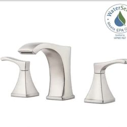 Pfister Venturi 8 in. Widespread 2-Handle Bathroom Faucet in Spot Defense Brushed Nickel
